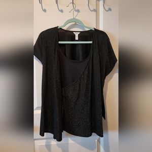 Thyme Maternity sparkly top